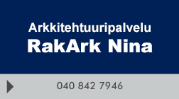 Arkkitehtuuripalvelu RakArk Nina logo